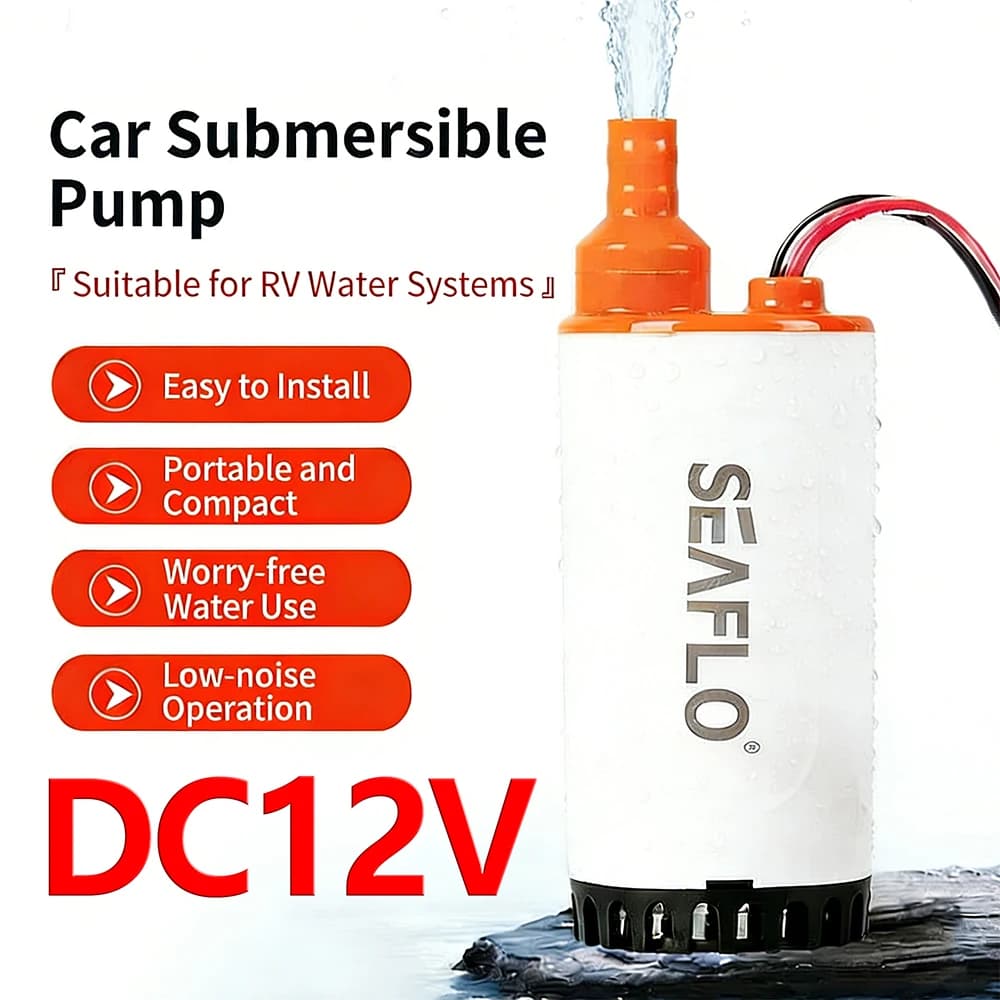 Pompa Sommergibile Mini DCDC12V - Pompa Portatile per Riempimento Acqua Camper - Pompa per Set da Tè - Piccola Pompa per Estrazione Acqua da Acquari