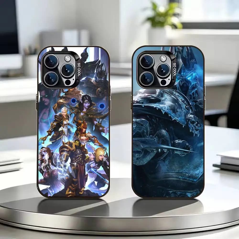 W-World Of W-Warcraft C-Cool Cell Phone Case For case iPhone 17 Pro Max cases 16 15 14 13 12 11 XS X 16E Plus smartphone Cover