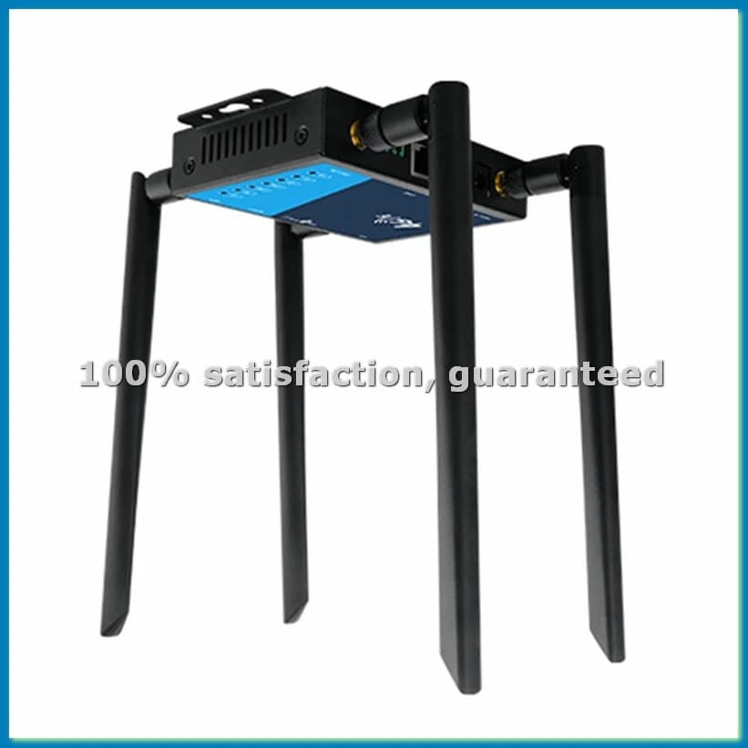 Router WiFi 4G di Grado Industriale, Router Wireless 4G LTE CPE con Slot per Scheda SIM e Antenna - Spina EU - A79U