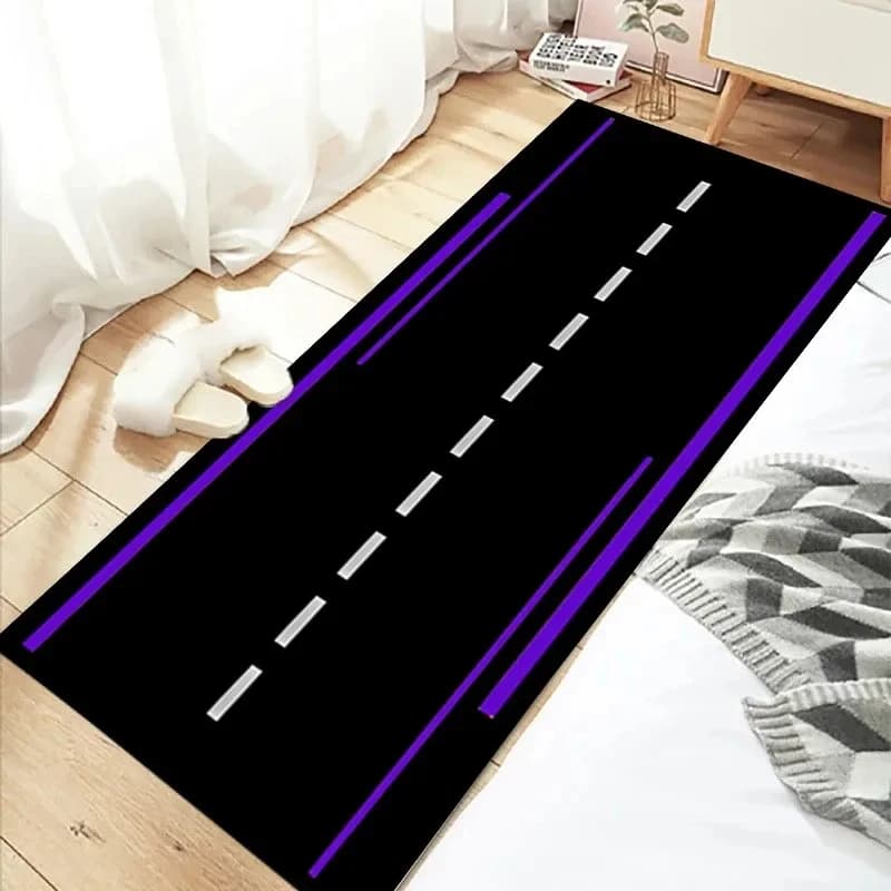 Tappeto da moto VIKAMA, tappetino da garage per motociclisti, tappeto antiscivolo per ingresso, tappeto per camera da letto, passatoia antiscivolo decorativa