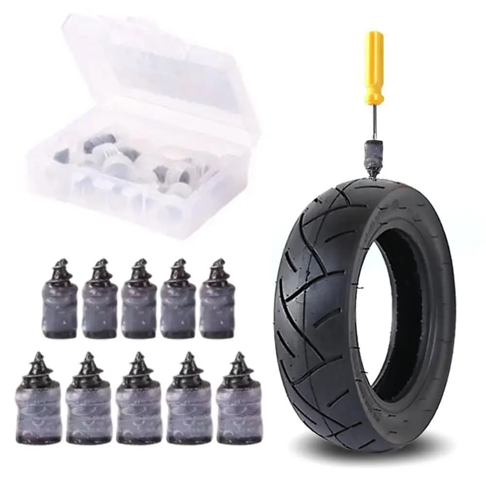Cars Vacuum Tire Repair Nails Kit Rubber Screws Universal Car Motorcycle Wheel Repair Nails Tool