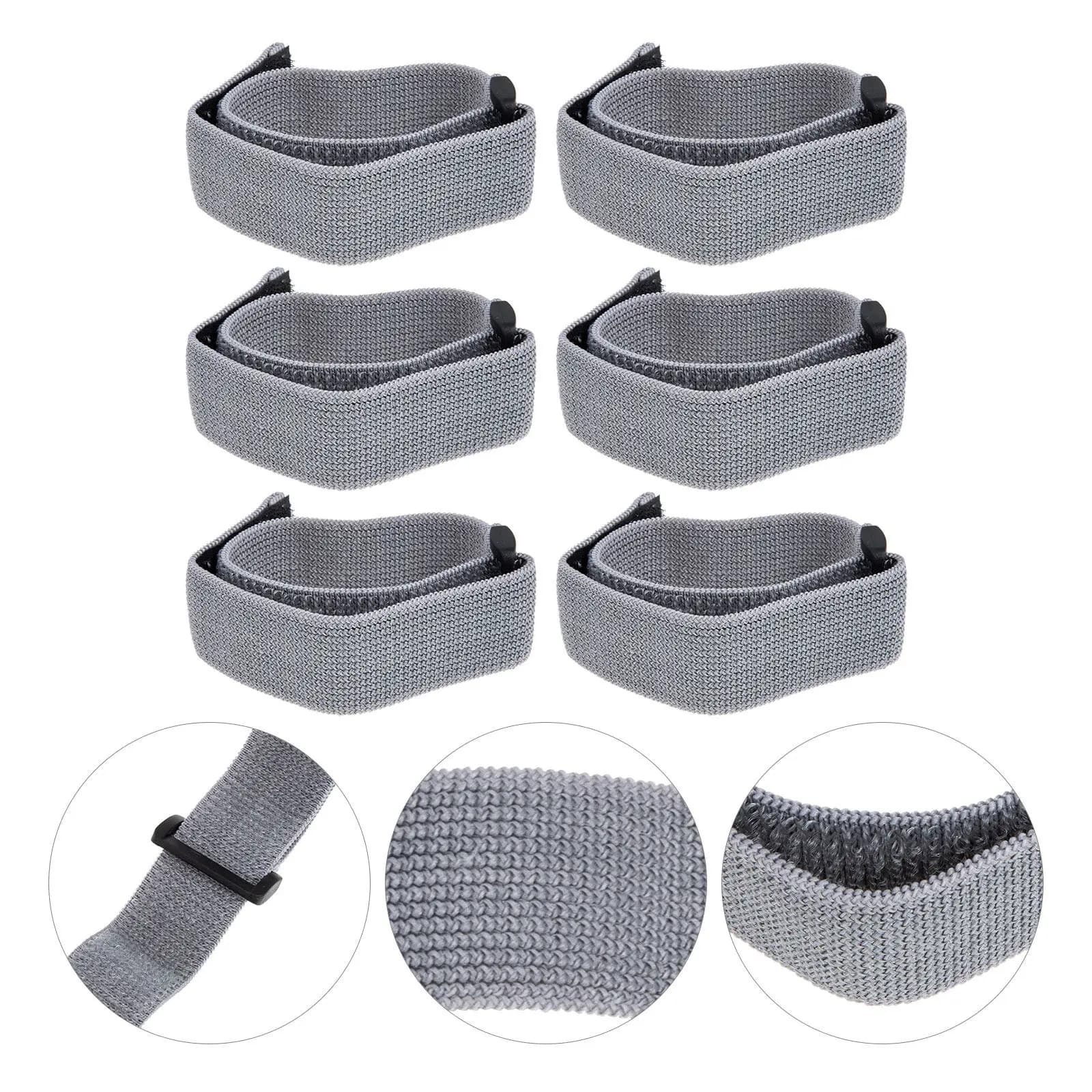 6 Pezzi Cinghie Riutilizzabili per Bento Box, Cinghie di Fissaggio Altamente Elastiche per Contenitori per la Preparazione dei Pasti, Colori Semplici ed Estetici, Design Salvaspazio