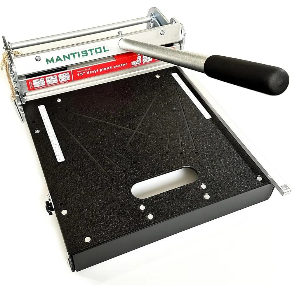 Taglierina per pavimenti in vinile con nucleo rigido da 13", tagli di precisione SPC/LVP/LVT/WPC fino a 9 mm. Perfetto per professionisti e fai da te, aggiorna la tua cassetta degli attrezzi