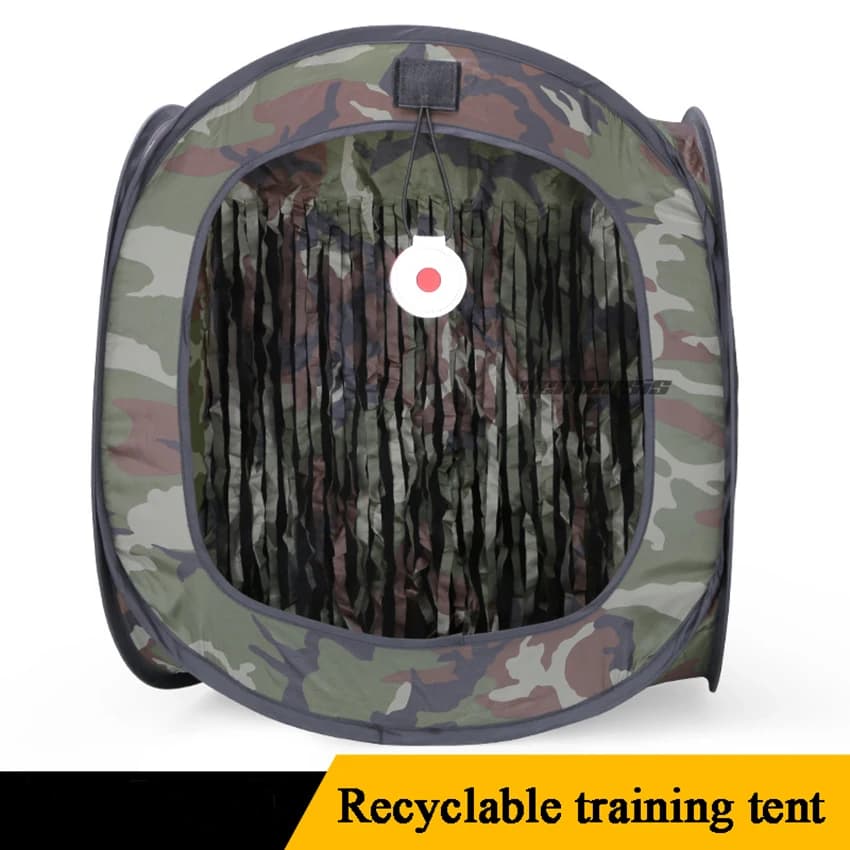 Tiro con l'arco da esterno Caccia Catapulta Custodia Airsoft Tiro Tenda da allenamento Pieghevole Fionda Tattica BB Tenda da tiro al bersaglio