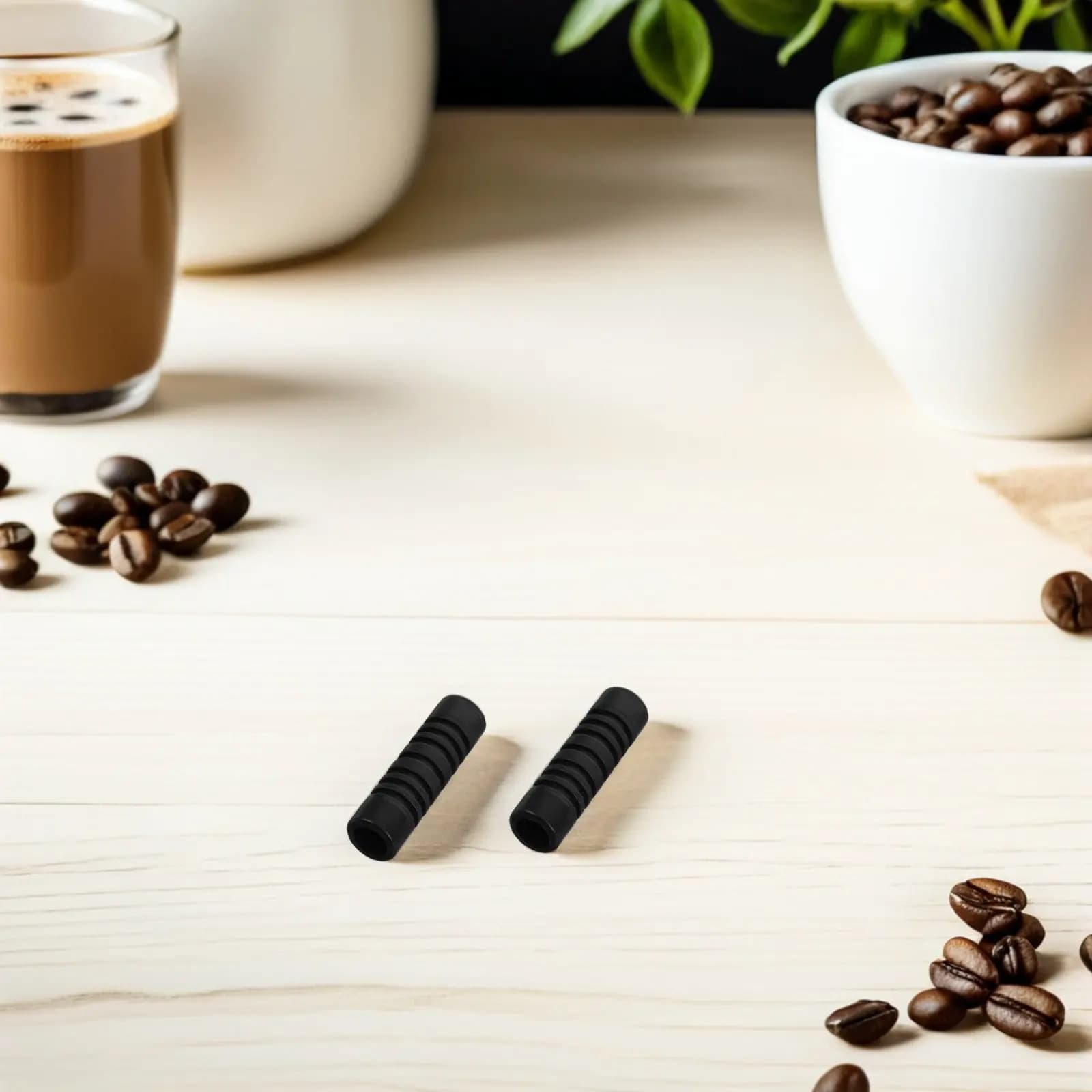 2Pcs 9.5mm Steam Wand Rubber Protector for Espresso Machine Coffee Maker Heat Resistant Cover Safety Accessories