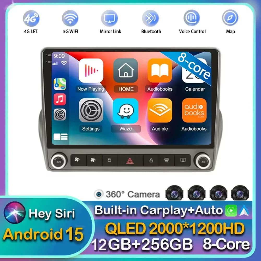 Android 15 Carplay Per Chevrolet Camaro 2008-2015 Android Car Radio Player Auto Multimedia Navigazione GPS Schermo WIFI 2din DVD