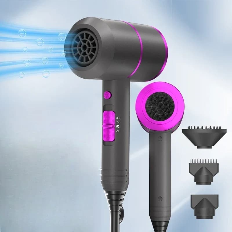 Asciugacapelli, Hair Gallery, Asciugacapelli ad alta potenza 110V con flusso d'aria potente