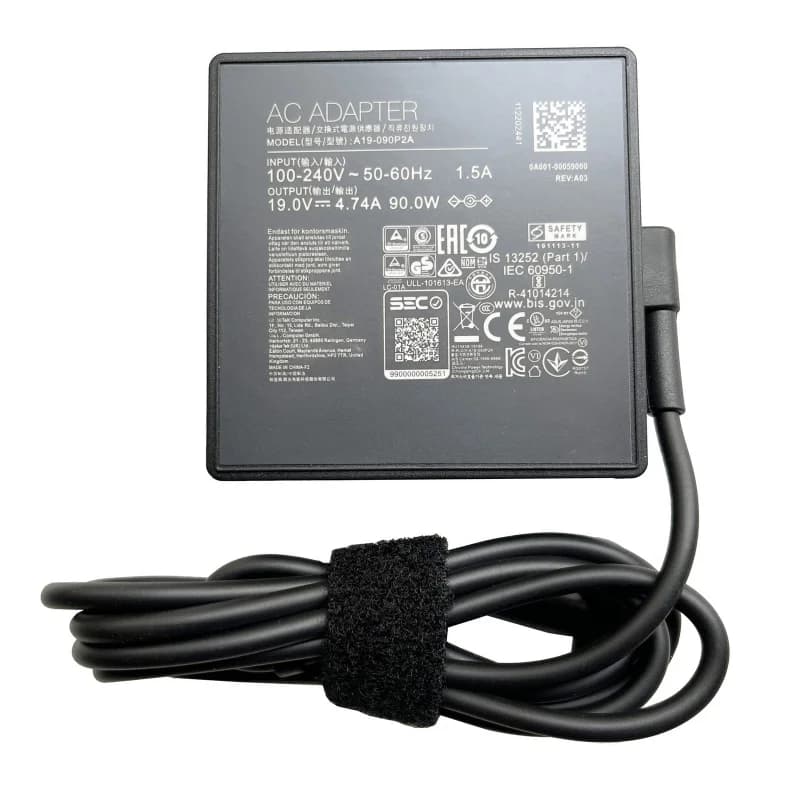 Caricabatterie adattatore CA S+ 19V 4.74A 90W per ASUS Vivobook 16X M1603QA M1603Q