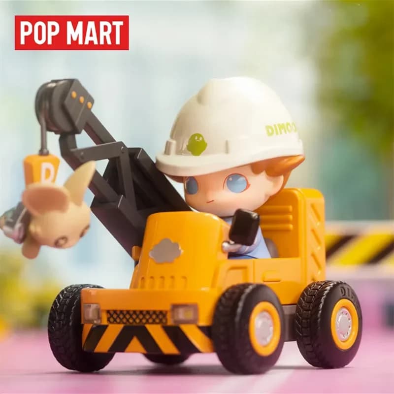 Pop Mart Dimoo Where We Go Series Blind Box Scatola a sorpresa Action Figure originale Modello di cartone animato Collezione di giocattoli regalo