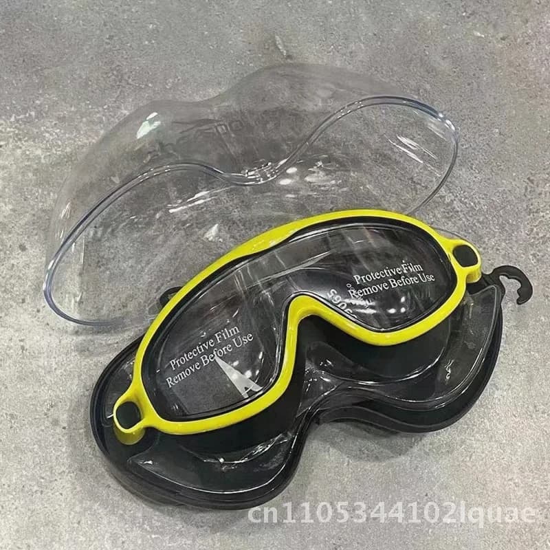 Swimwear for children with big frame HD Galvanotecnica Anti-fog Waterproof for boys and girls Cross-border colors fashionable
