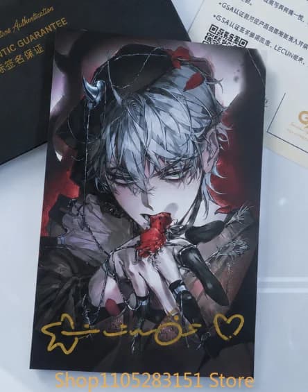 Alien Stage Anime Cosplay Luka Till Ivan Mizi Sua Hyuna figure Signed photo Collection card ornament Mascot Student Fans Gift