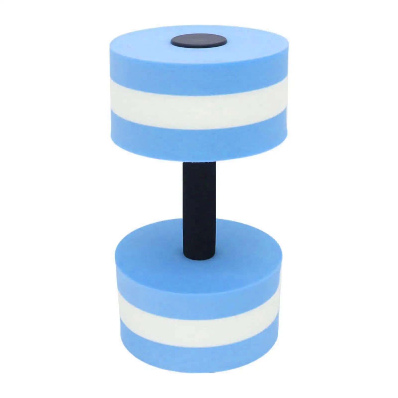 Foam Water Dumbbell Buoyant Aquatic Dumbbell with Foam Ends Lightweight Aquatic Exercise Dumbbells for Swimmers, Swim Training