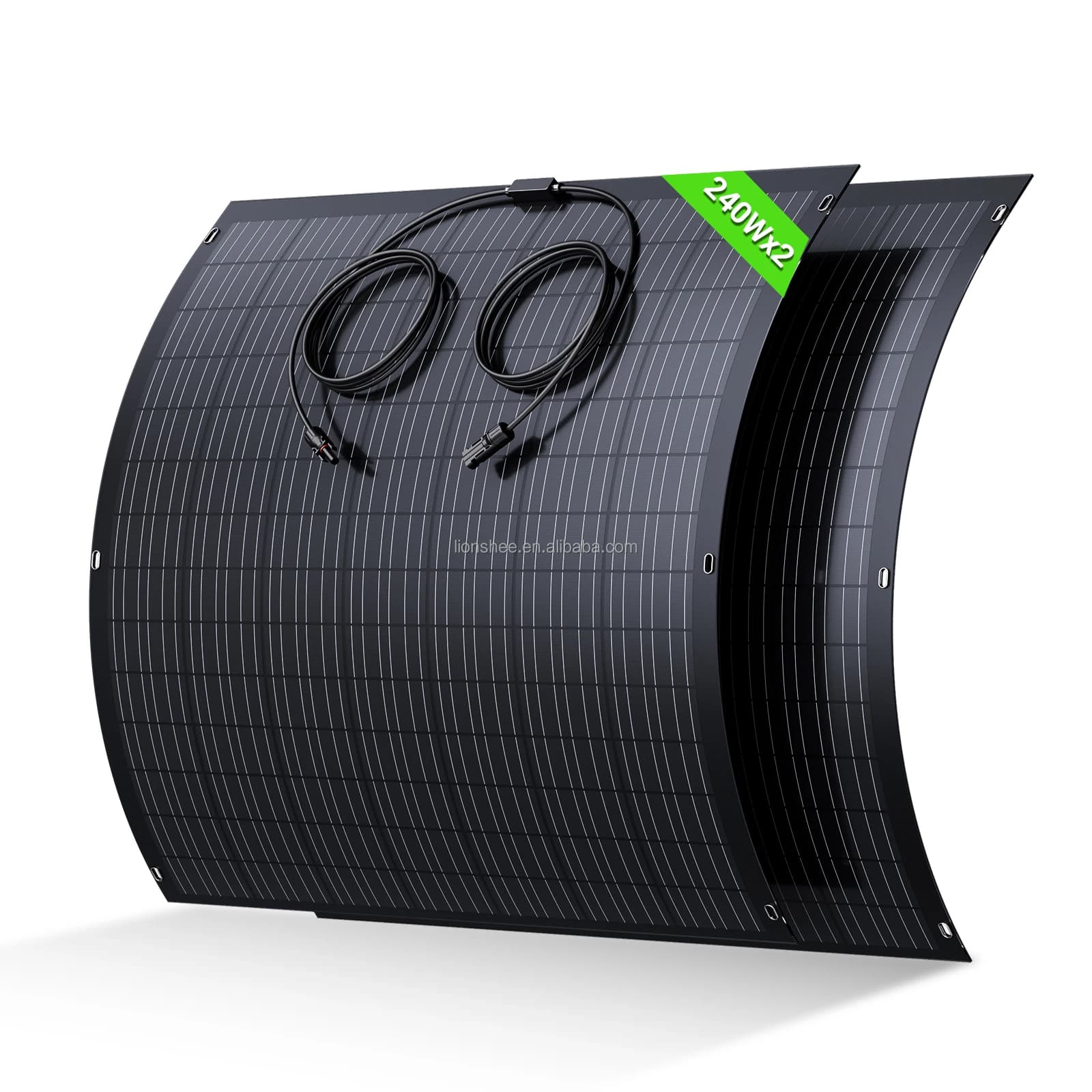 China Germany Factory Wholesale 240W Photovoltaic Module Rvs Rooftop Balcony Flexible Solar Panel