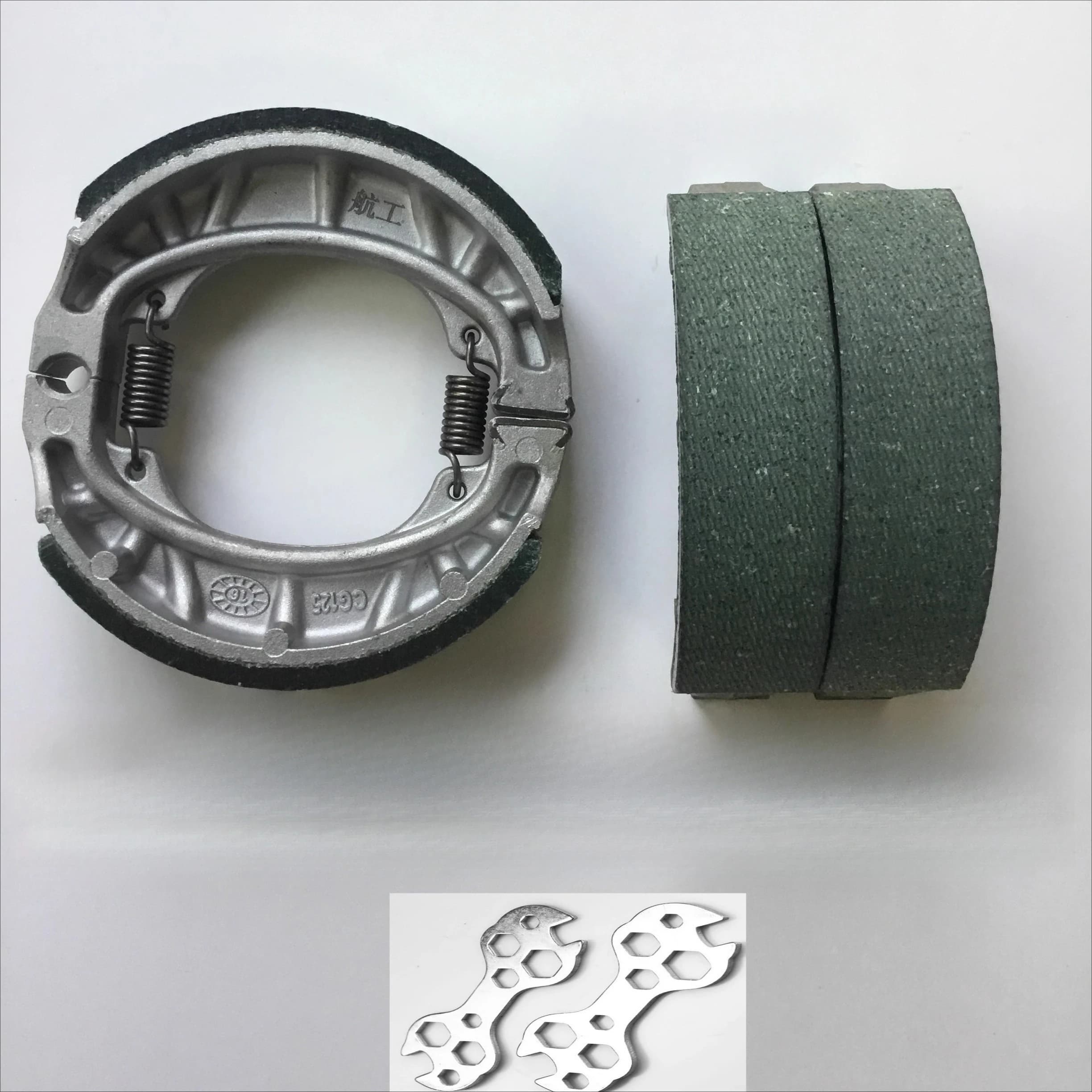Pastiglie freno per veicoli elettrici per motociclette silenziose resistenti all'usura per aviazione Freno a tamburo per Suzuki Prince Haojue Honda