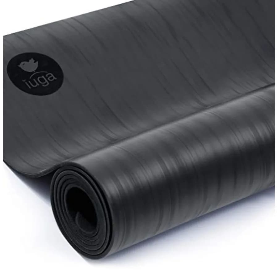 Tappetino Yoga Professionale Antiscivolo, Tappetino Pilates Anti-Strappo Ecologico, Tappetino per Hot Yoga con Materiale Certificato SGS, Cinghia di Trasporto Inclusa Gratuita