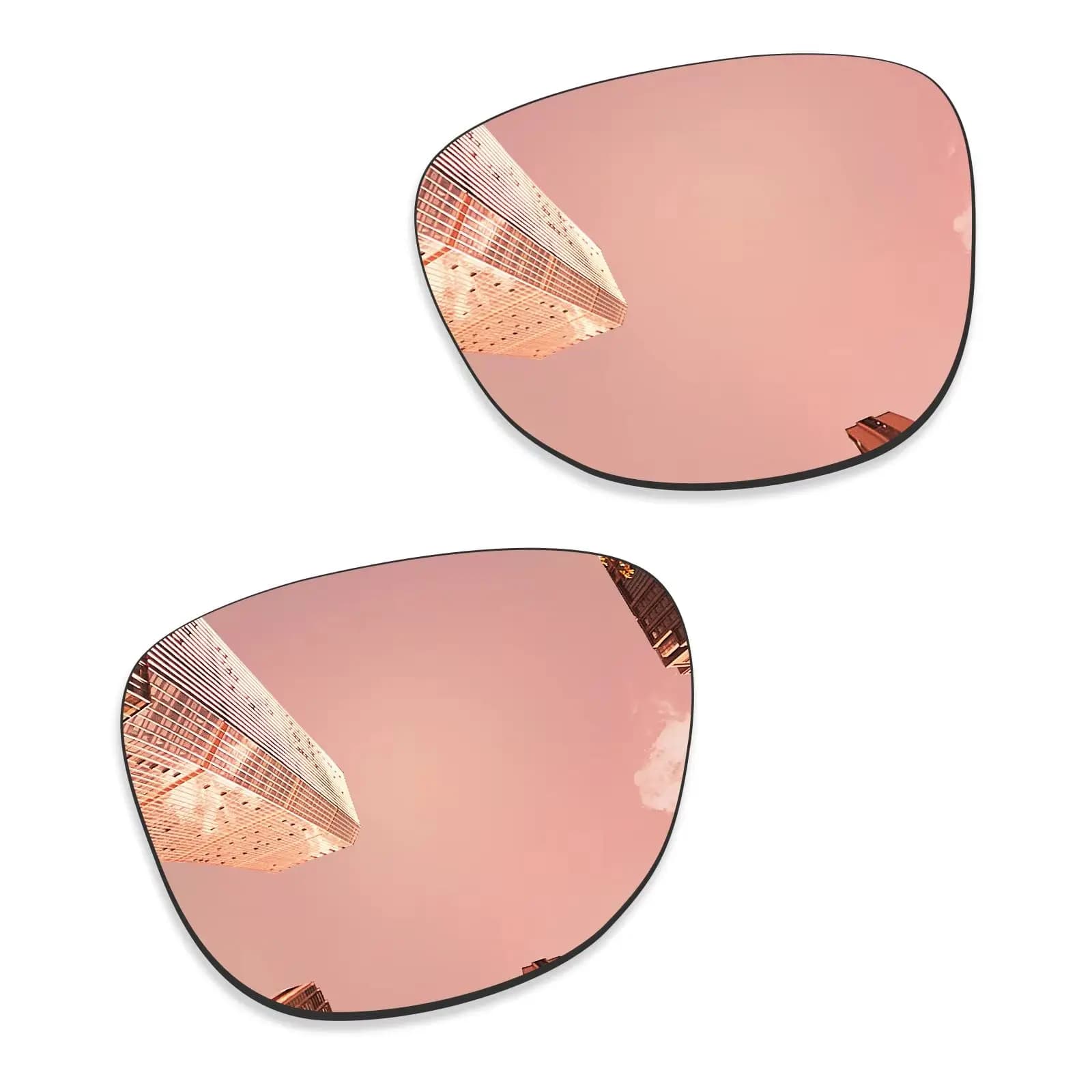 Lenti di ricambio polarizzate Combine8 Protezione UV400 Compatibile con RayBan Stories Wayfarer L RW4004 Occhiali da sole da 53 mm