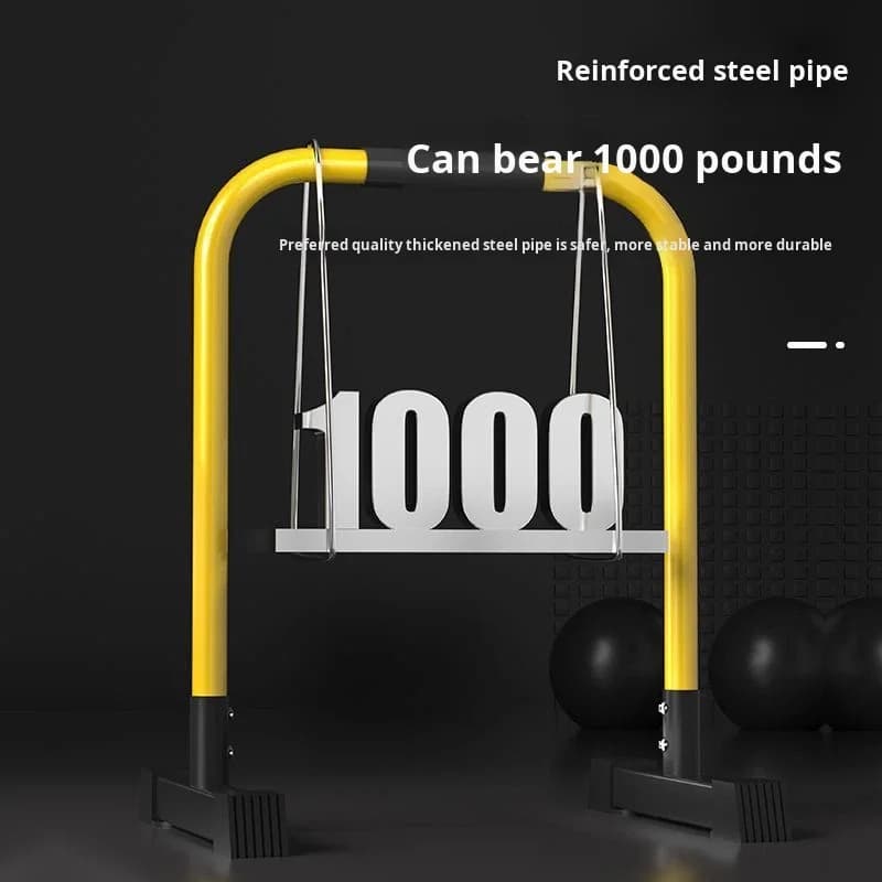 Metal parallel bars for interior and exterior, gym equipment, single traction bar, extension bracket for arms, adjustable parallel bars