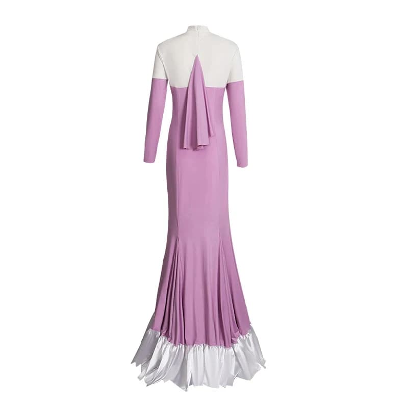 A;3\v,7'd/ ALIEN Mizi Cosplay Long Evening Dress Costume Stage Performance Clothes R7 Halloween Women Fancy Pc;3;h\7.l/