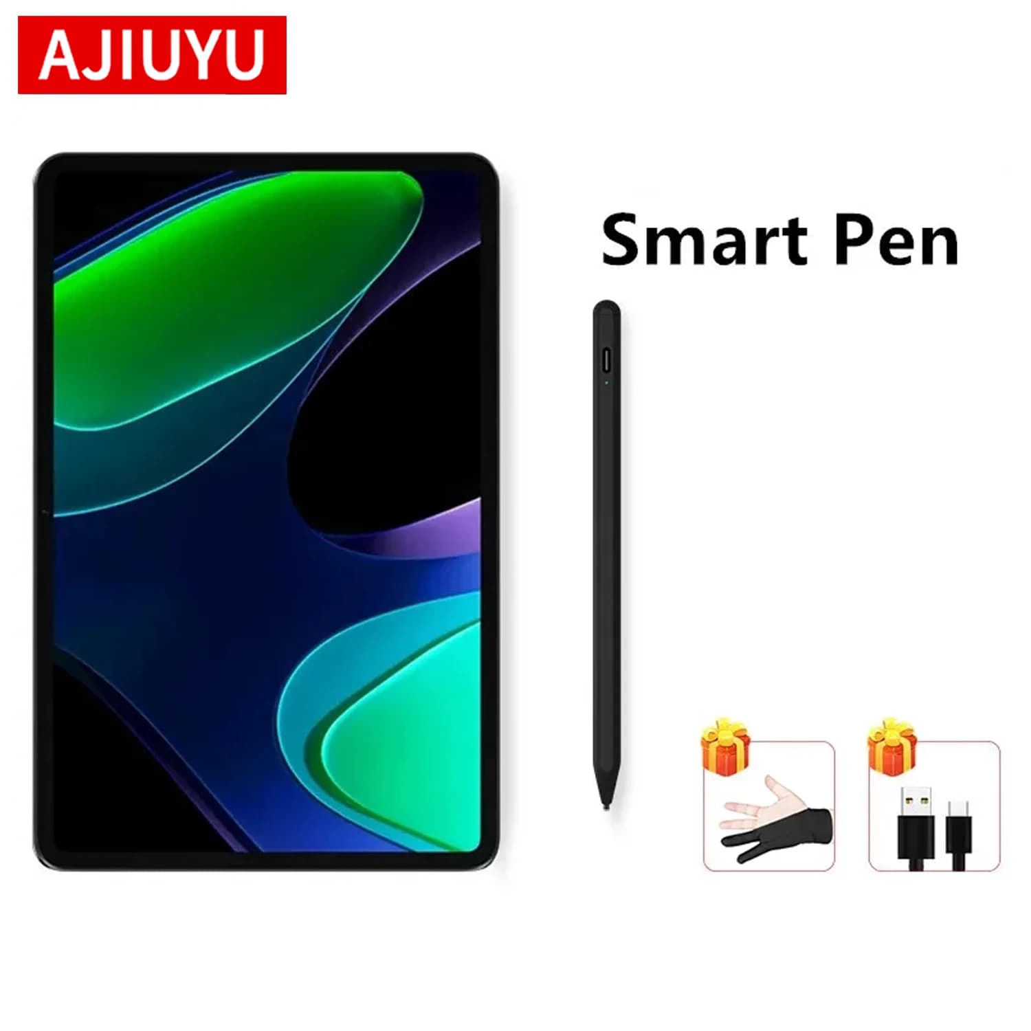 Penna Stilo Attiva per Tablet Xiaomi Pad 6, Mi Pad 6, 6 Pro, MiPad 6, 5 Pro, 11" Pad 7 - Penna Touch per Disegno e Scrittura