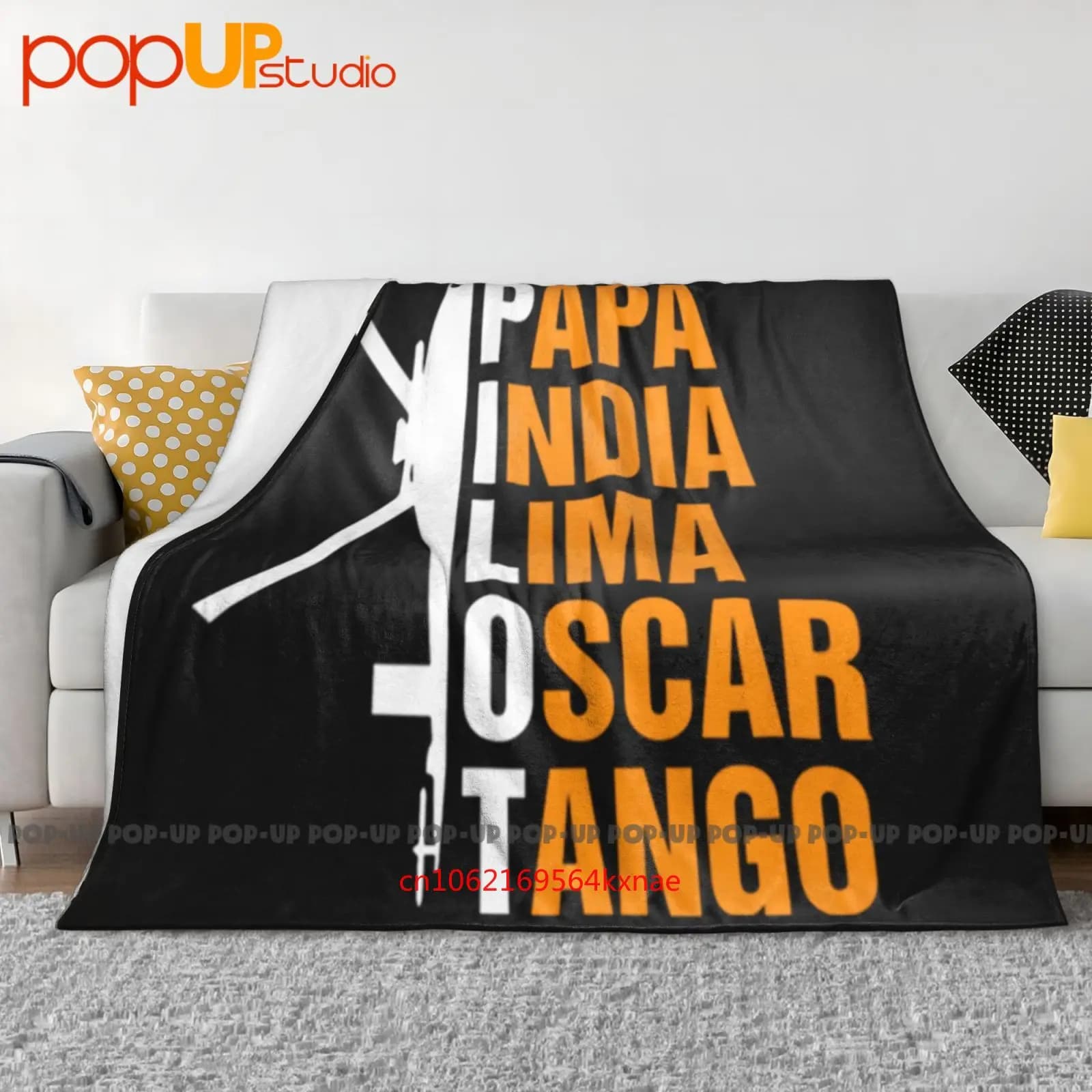 Helicopter Pilot Heli Aviator Ultra-Soft Blanket Quilt Winter Sofa Cover Bed Covers