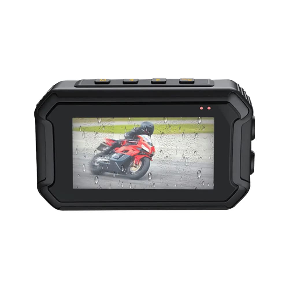 1080P 3" Video Recorder Rear View Dash Cam For Motorcycle WIFI Video Recorder Waterproof Motorcycle Camera