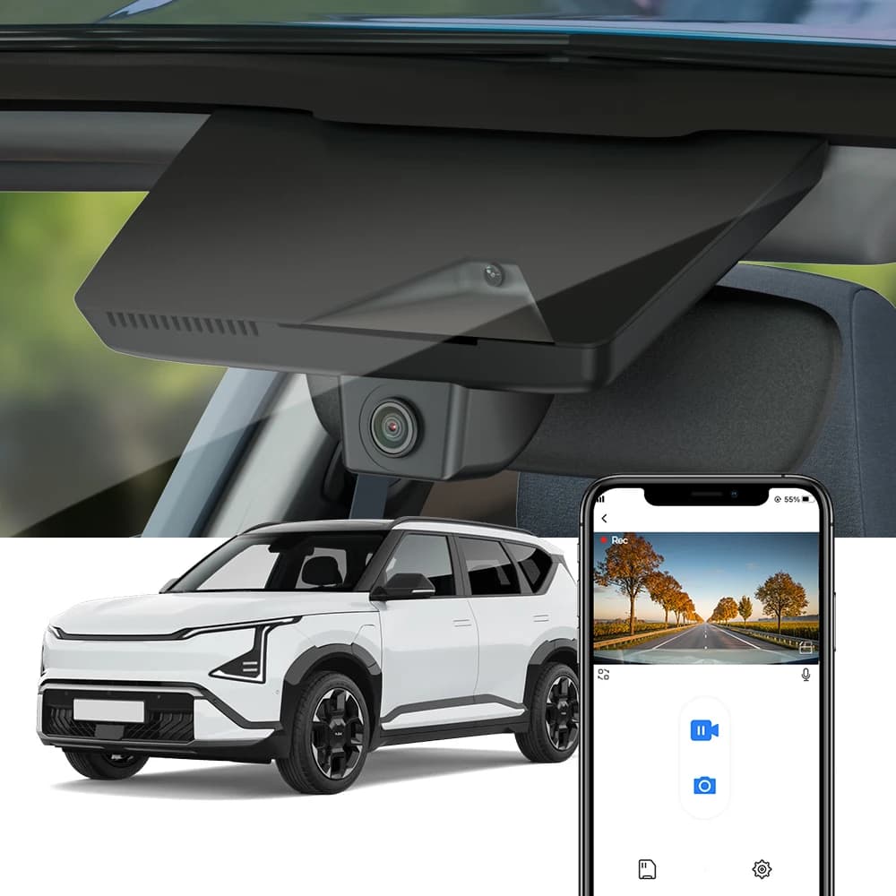 Dashcam FITCAMX for KIA EV5 2025 2026 (Vehicle with right guide)