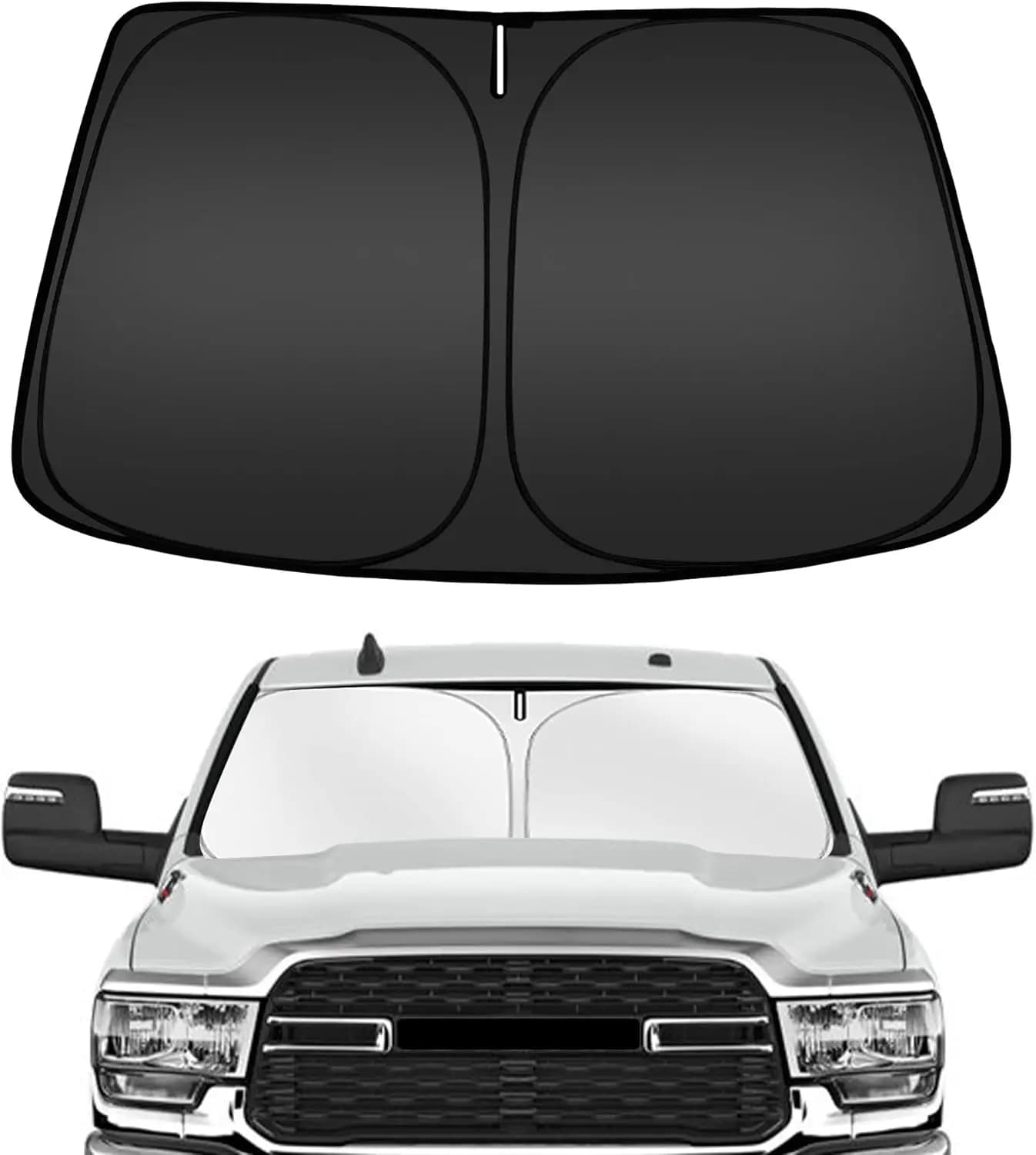 Parasole per Parabrezza per Dodge RAM 2500 3500 2010-2026 - Su Misura