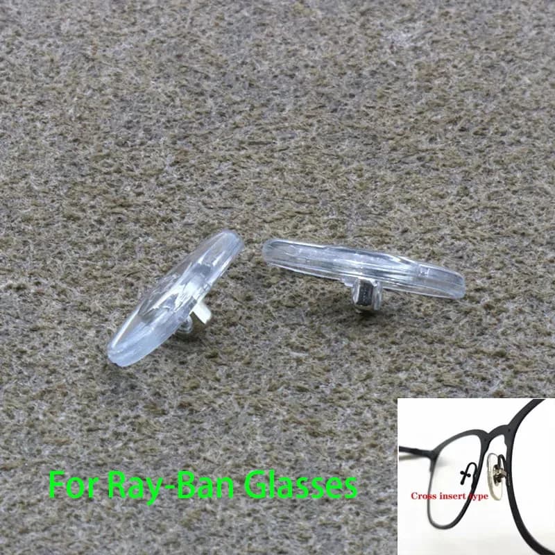 For Glasses Nose Pad Cross Insert Accessories Large And Small Size Nearsighted Glasses Sunglasses Frog Mirror Parts Tool