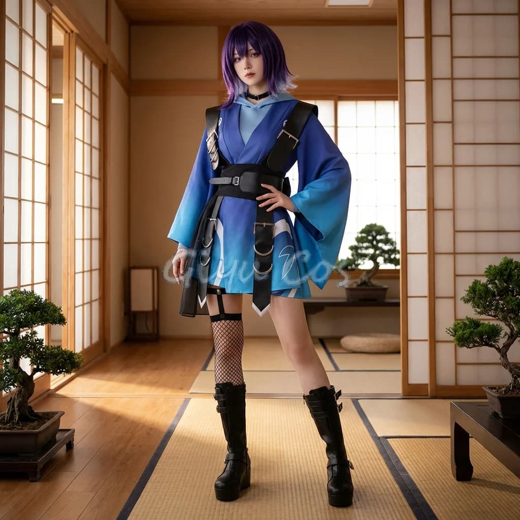 Principessa Cosmica Kaguya Sakayori Iroha ‌ Costume da Cosplay Set Completo, Uniforme per Carnevale, Festa di Halloween, Mascherata per Donne