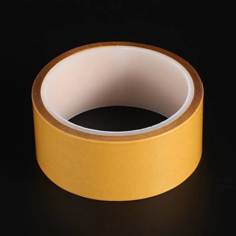 1 pz 10 m/rotolo PET biadesivo nastro adesivo super adesivo resistente al calore 0,05 mm di spessore trasparente PET forte nastro biadesivo
