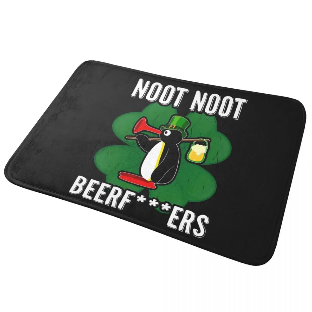 Noot Noot Pingu Non-slip Doormat Floor Mat Sand Scraping Carpet Rug for Kitchen Entrance Home Balcony Footpad Mats