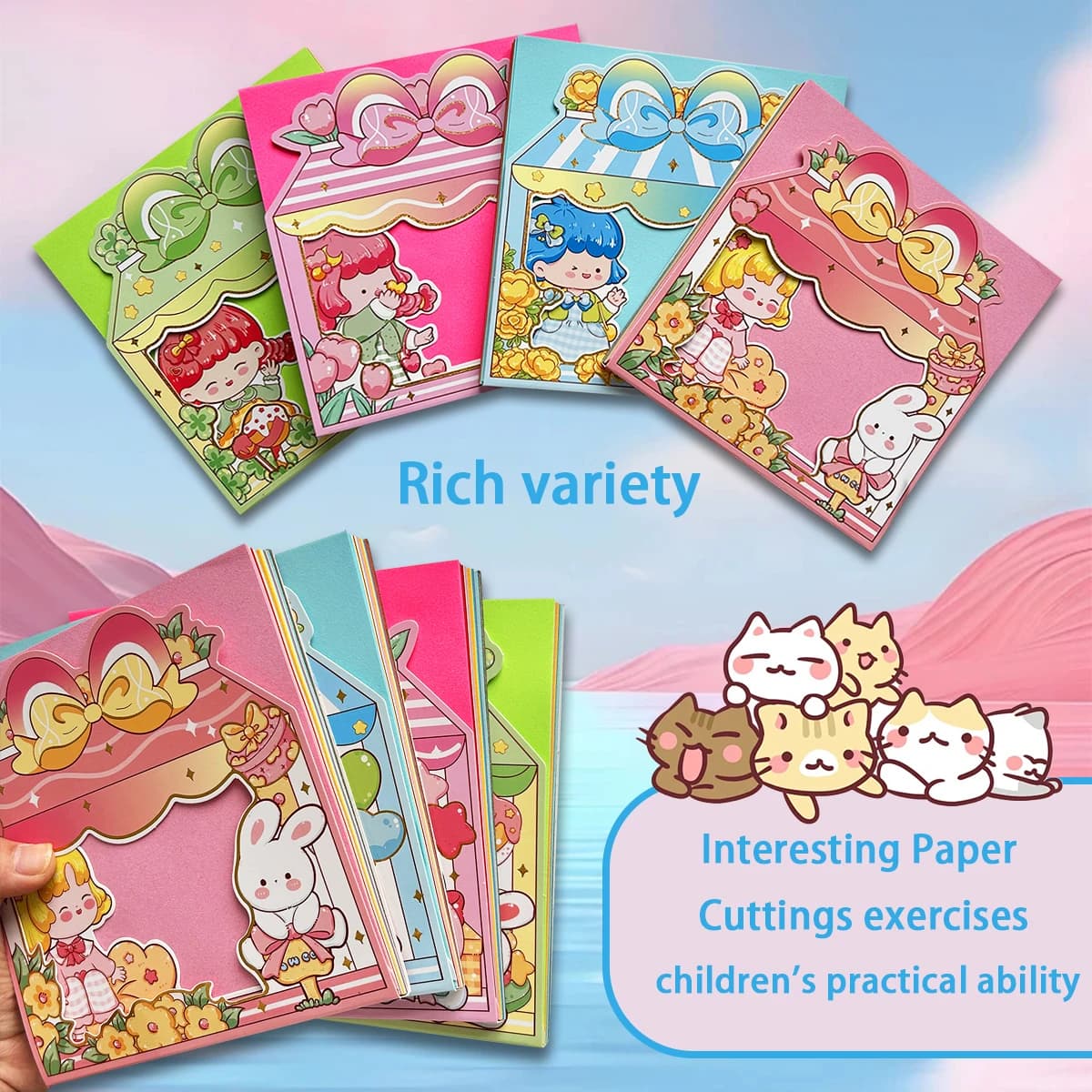 "Fun Origami Book: A Colorful and Creative Paper - Crafting Adventure
