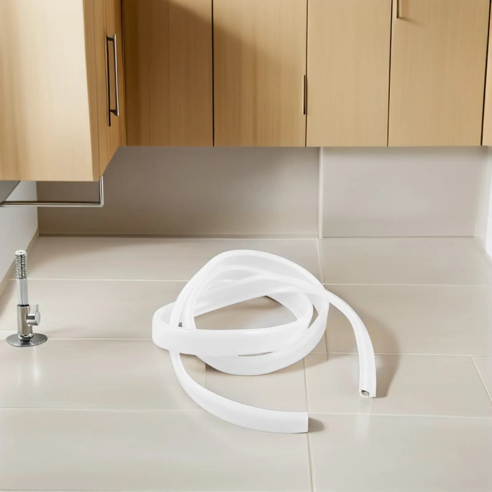 LED Strip Diffuser Channel 39.3 X 0.63 Flexible Bendable LED Lighting Channel PVC Curved Recessed Strip Cover Indoor Outdoor