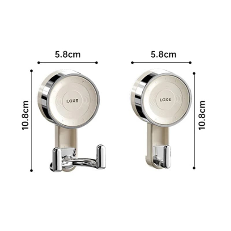 Ganci doccia riutilizzabili, ganci appendiabiti senza tracce, ganci appendiabiti resistenti, ganci a ventosa potenti e alla moda