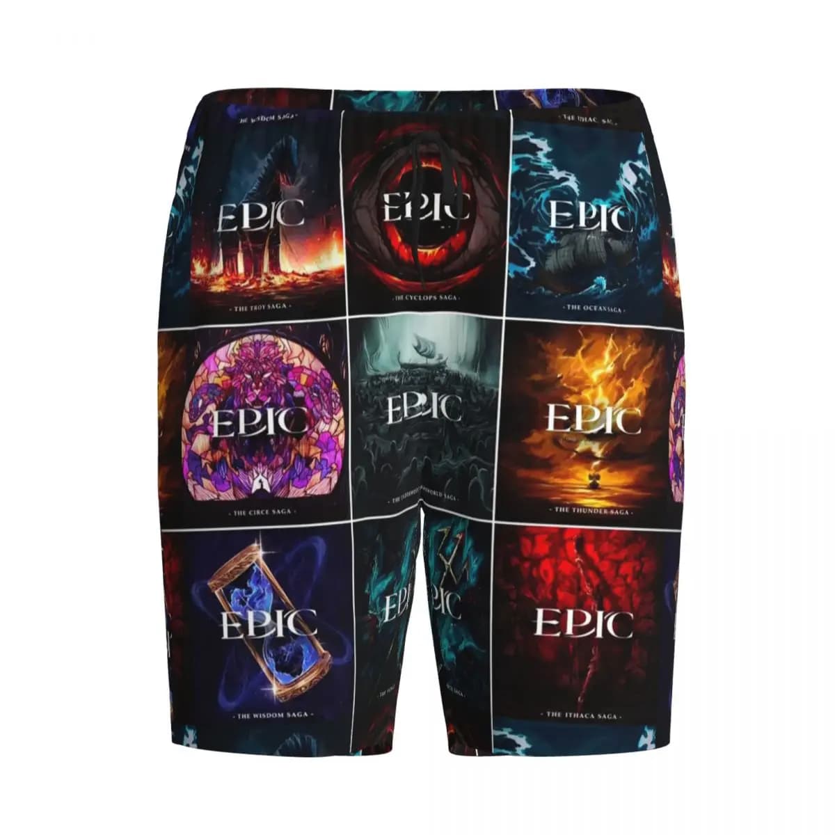 Custom Epic The Musical Saga Covers Shorts Sleeping Pants Men Pajama Pants Lounge Sleep Sleepwear Bottoms
