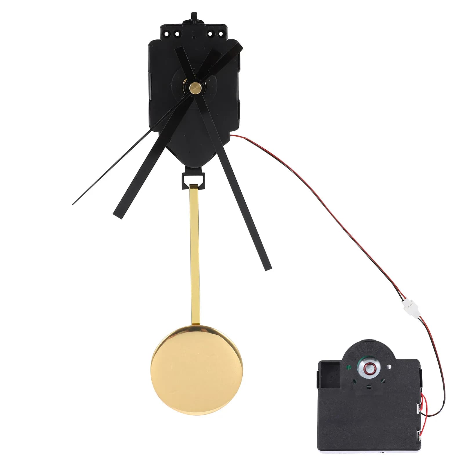 1 set di meccanismi di ricambio per movimento a pendolo al quarzo per la riparazione fai-da-te di orologi da parete, kit di movimento per orologi resistente