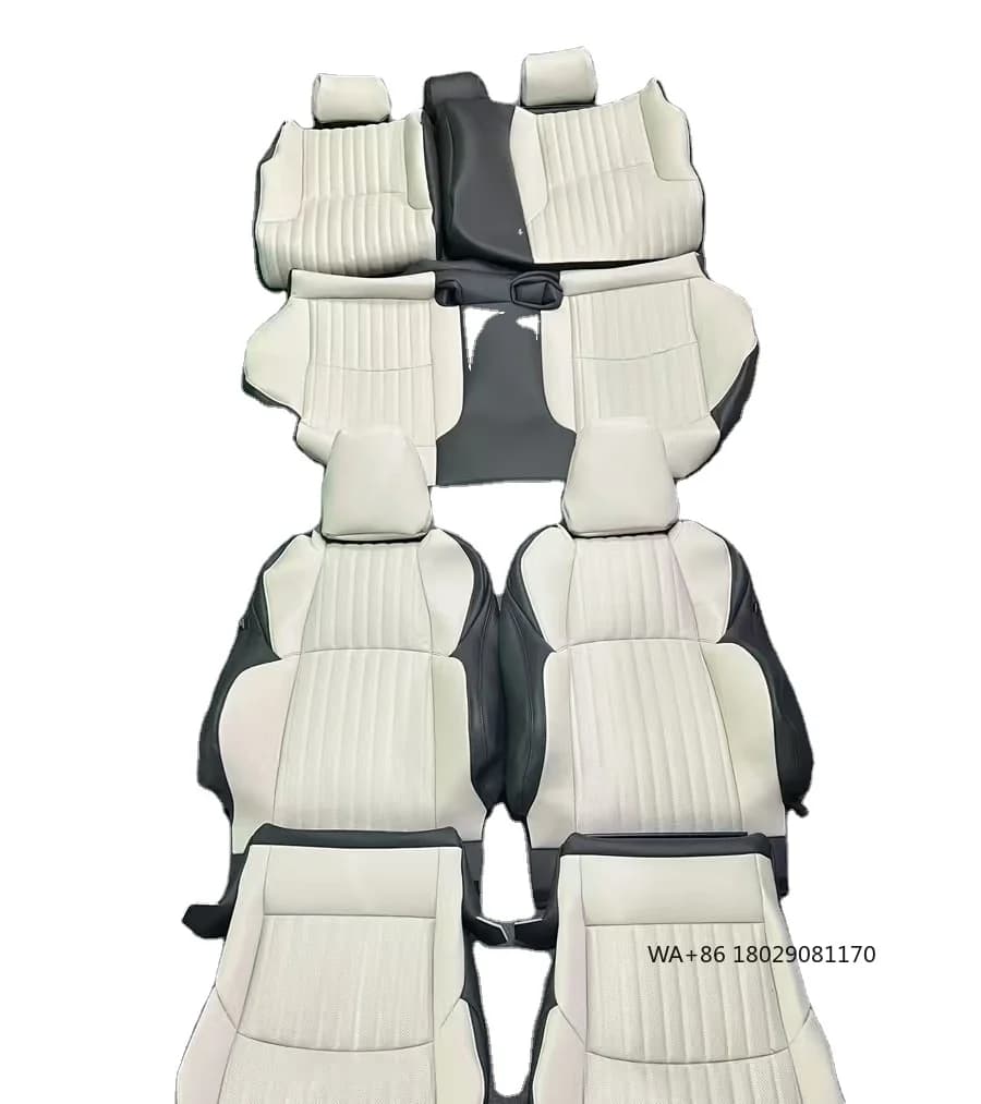 Complete set of PU leather car seat covers for Windlanda series E Classe 7 - Car seat cushion cover
