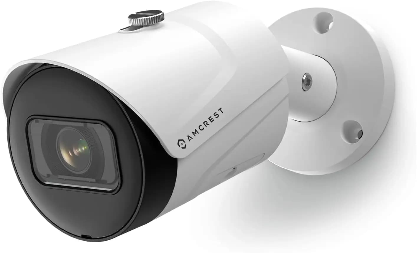 Telecamera di Sicurezza POE da Esterno 5MP con 132 ° Visione notturna, Rilevamento di persone e veicoli, Impermeabile IP67