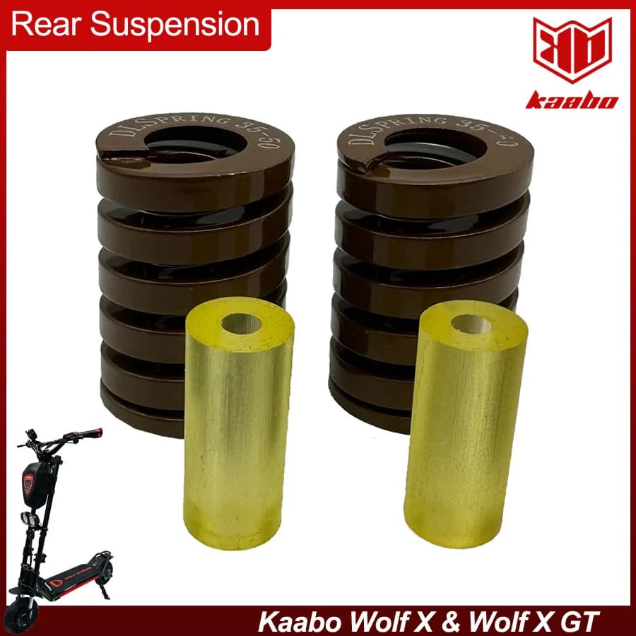 Wolf X sospensione posteriore ammortizzatore molla in gomma PU Bar per Kaabo Wolf Warrior X PRO GT 10 pollici Scooter elettrico parte originale