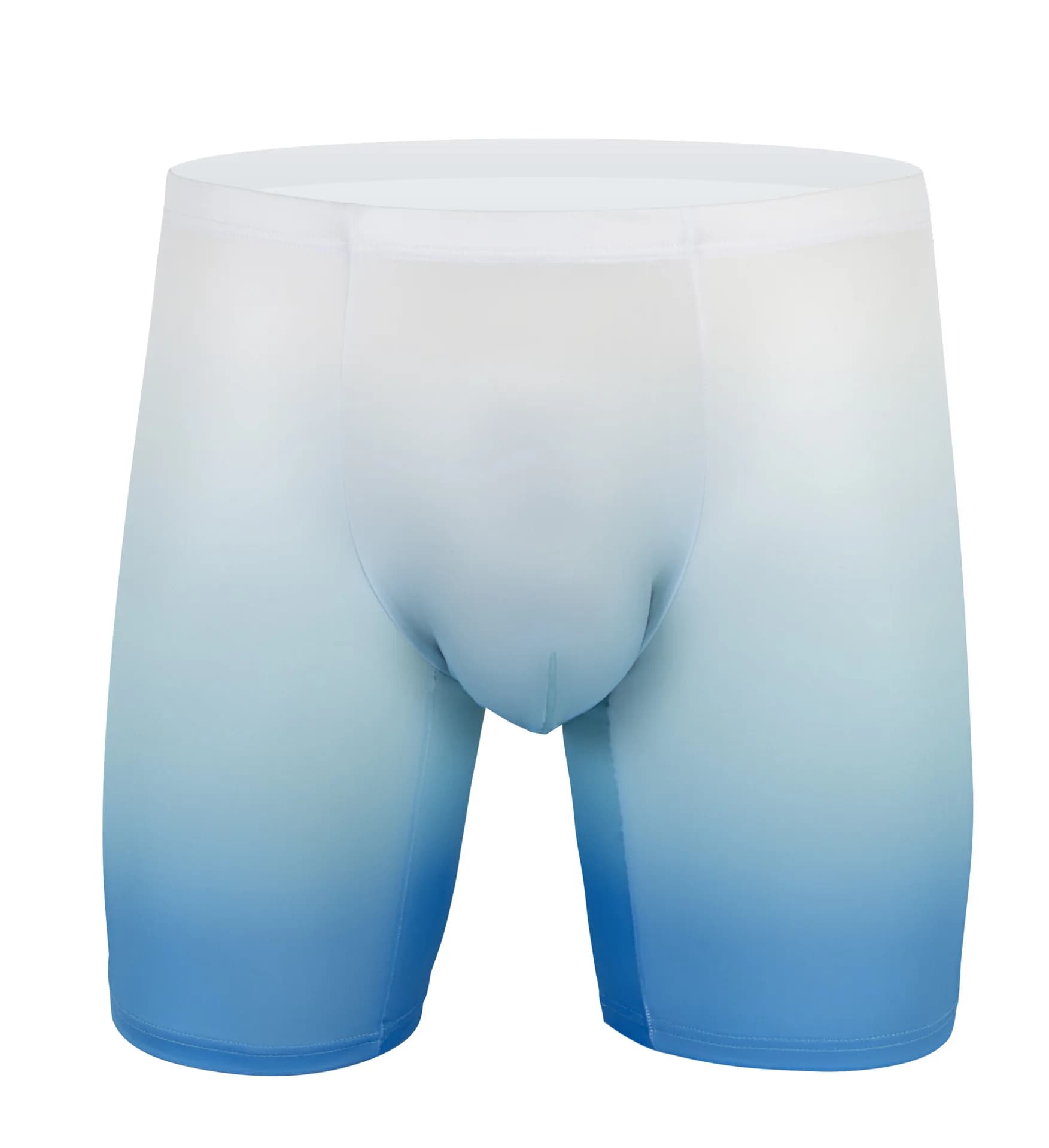 Intimo uomo Boxer Pantaloncini Hombre Comodo Panites di seta del ghiaccio Uomo U Custodia convessa Gamba media lunga Mutanda Cueca Calzoncillo
