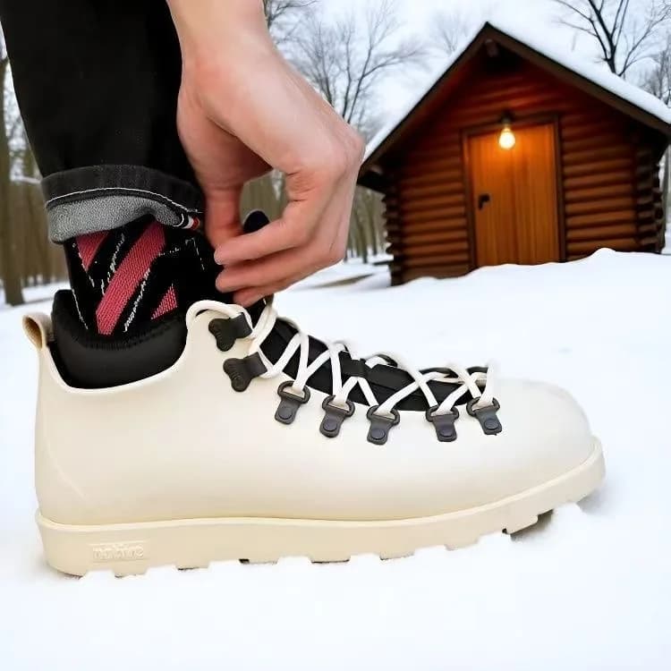 Scarpe da Montagna Unisex in Velluto, Calzature Invernali Calde per Escursionismo, Scarpe Sportive da Outdoor per Uomo, Stivali da Trekking di Design
