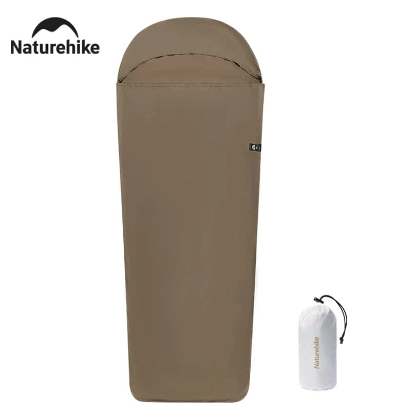 Naturehike sacco a pelo da campeggio ultraleggero portatile pieghevole caldo sacchi a pelo escursionismo all'aperto viaggio mummia sacco a pelo fodera