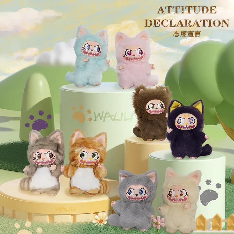 【Prevendita】Nuovo originale ufficiale Walili Blind Box, peluche, bambola, ornamento, ciondolo, giocattolo di tendenza, decorazione per borsa