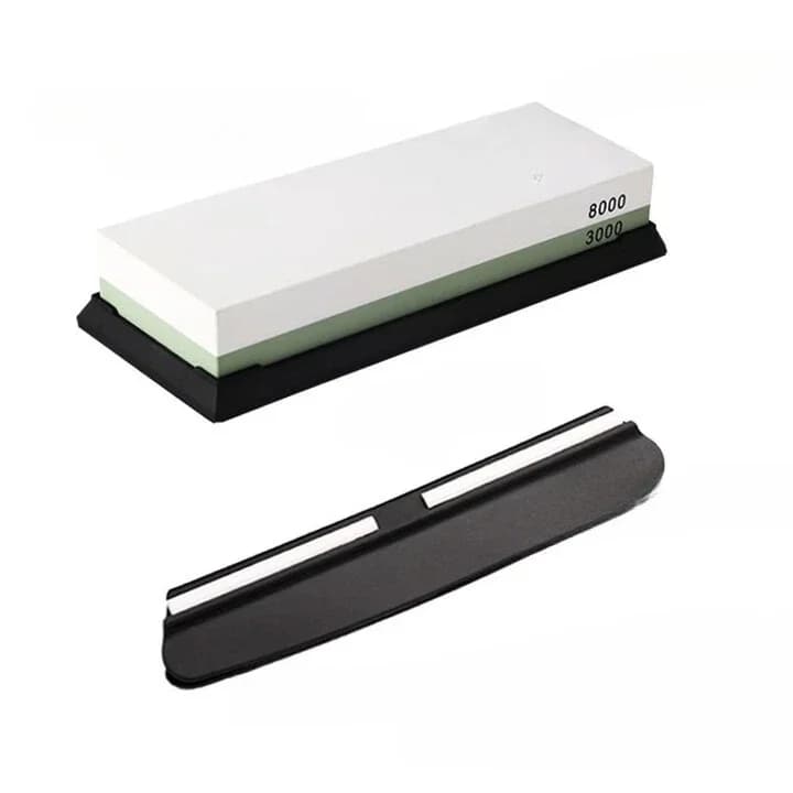 Double-sided 3,000 mesh 8000 mesh double-sided sharpening stone, home kitchen knives to polish and smooth the surface of the mirror