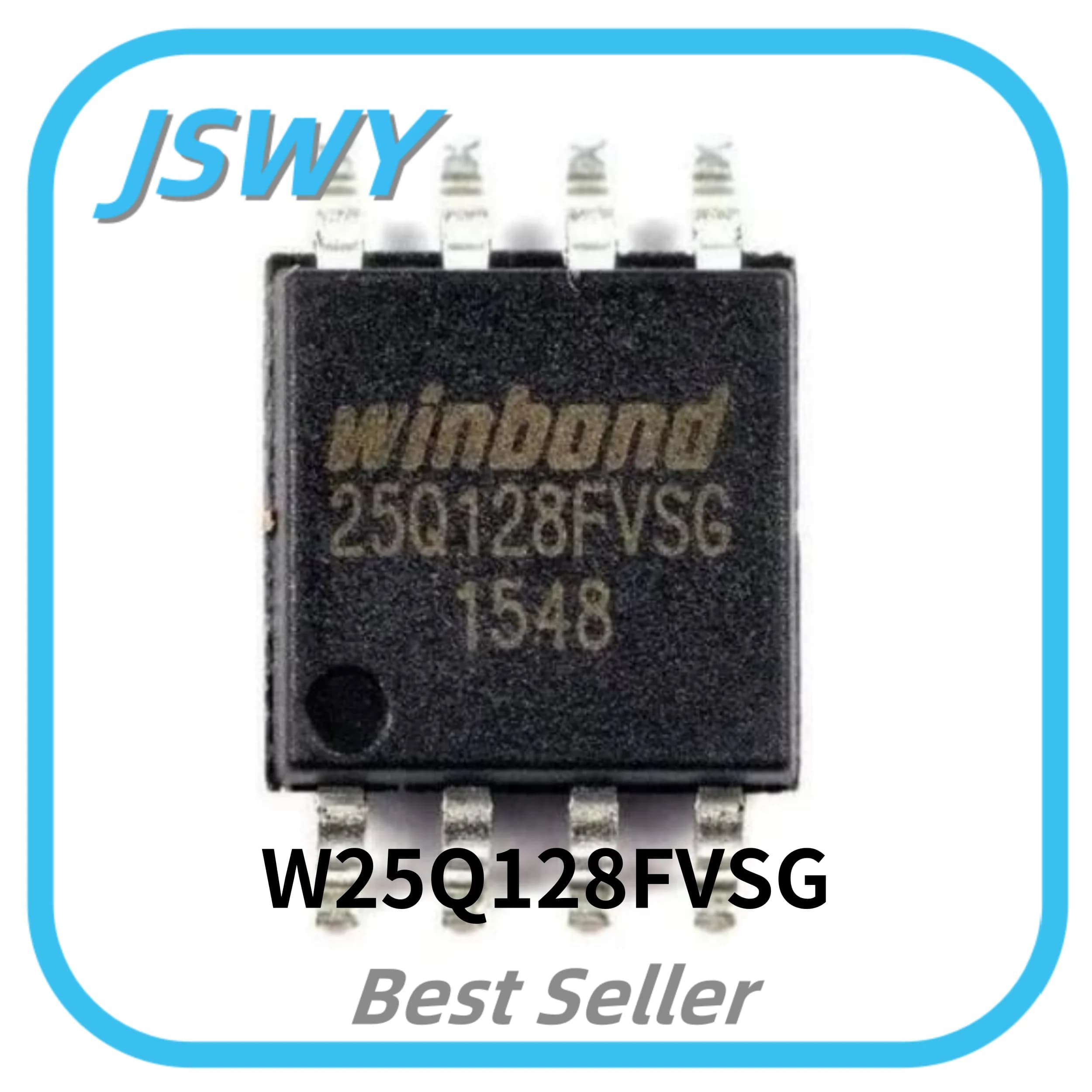 5 ~ 50 pezzi W25Q128FVSIG 25Q128FVSG SOP-8 NOR FLASH 128Mbit Nuovo di zecca Originale