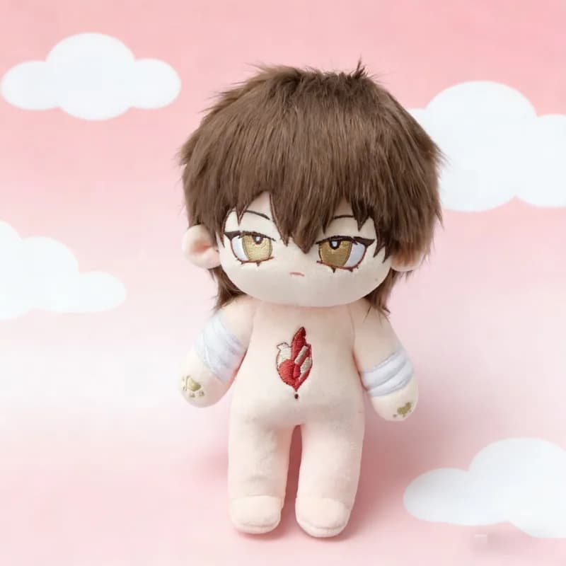 Stuffed 20cm Anime I Became a God In a Horror Game MuKe Plush Dress-up Cotton Doll Children Adults Cute Body Plushie Toy Cosplay