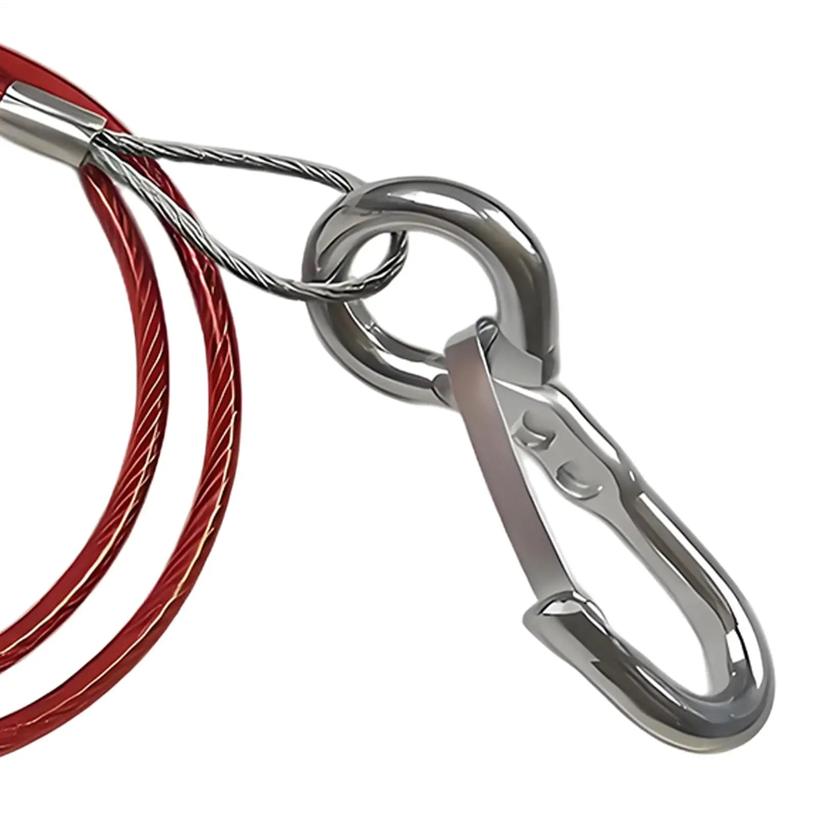 Corda per verricello per auto Cavo da traino in acciaio inossidabile Filo per verricello per rimorchio di sicurezza per auto da viaggio Berlina Taxi Cargo RV Moto Marine