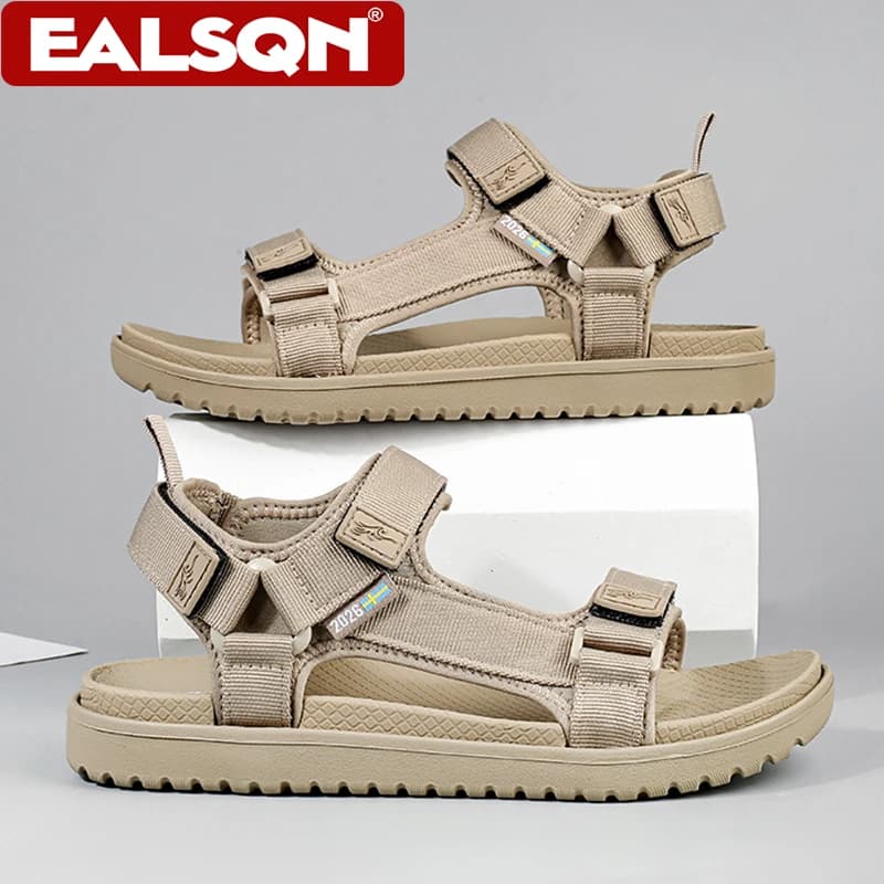 Women's Sandals New Open-Toe Soft Bottom Sports Beach Shoes Summer Fashion Non-slip Ladies Outdoor Walking Sandals