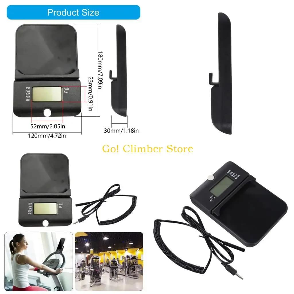 Q84C Monitor for Indoor Cycles Monitoring Fitness Bike Monitor Electronic Meter with Phone Support