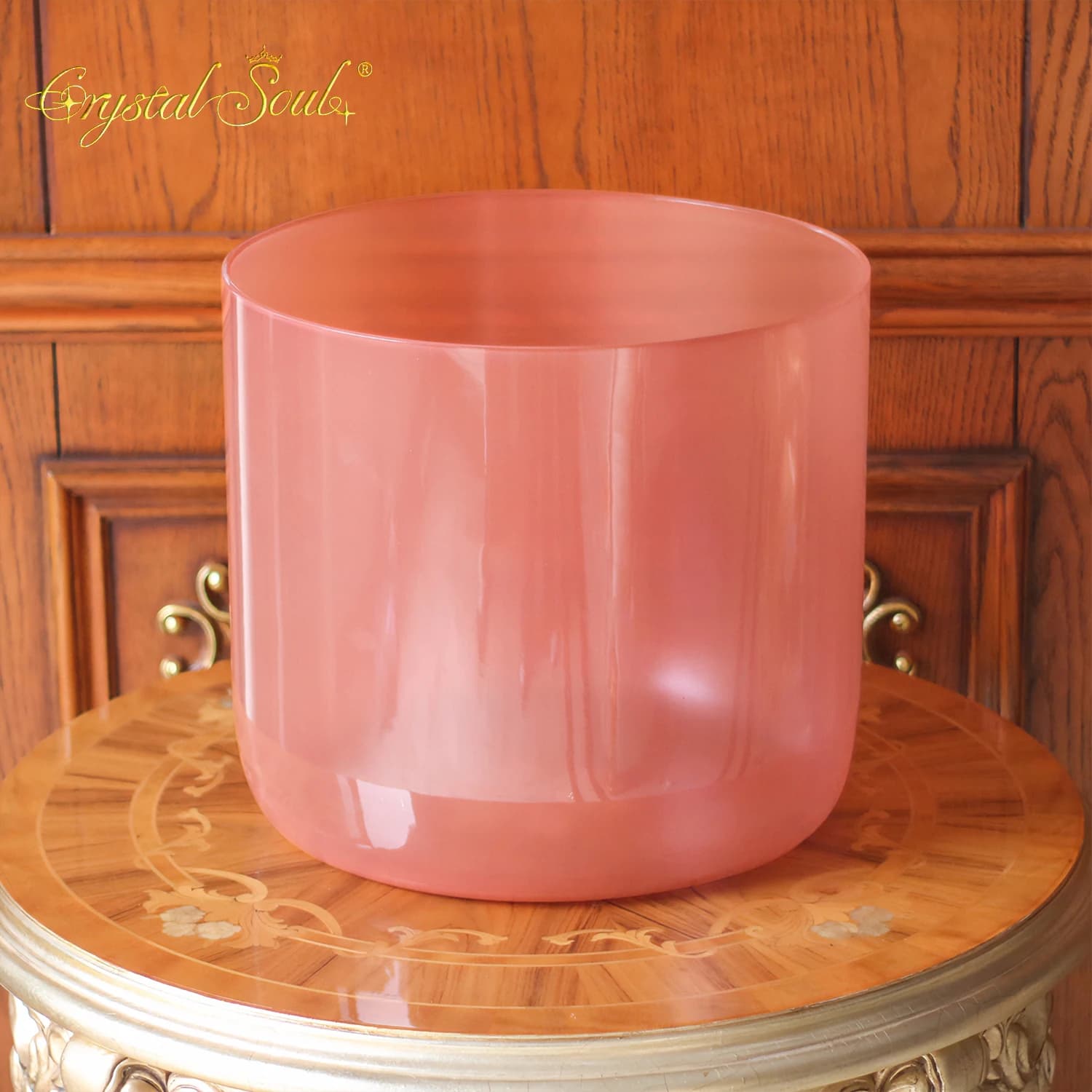 Crystal Soul 14 Inch Large Crystal Singing Bowl Yoga Details Crystal Sound Healing Instruments Sound Bath